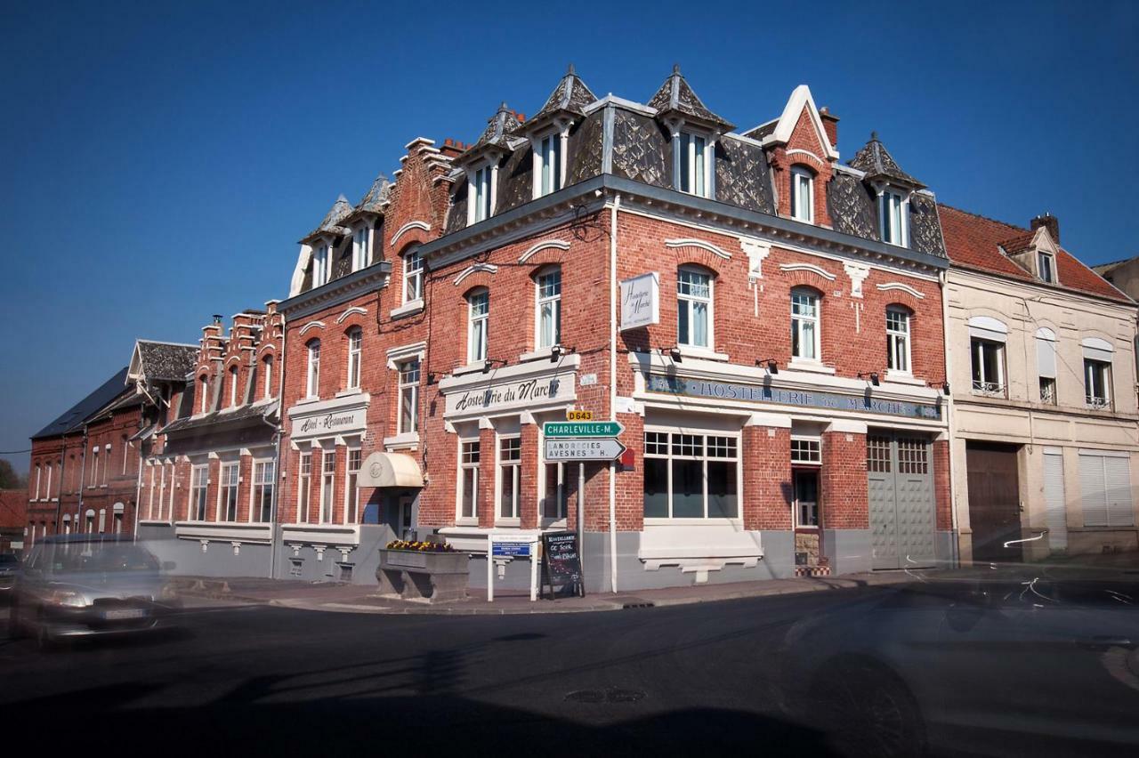 Logis Hostellerie du Marché Le Cateau-Cambresis Exterior foto